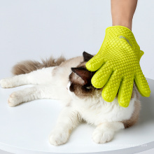 Guante impermeable para mascotas Pet Grooming Dog Cat Cat Cepillo para baño